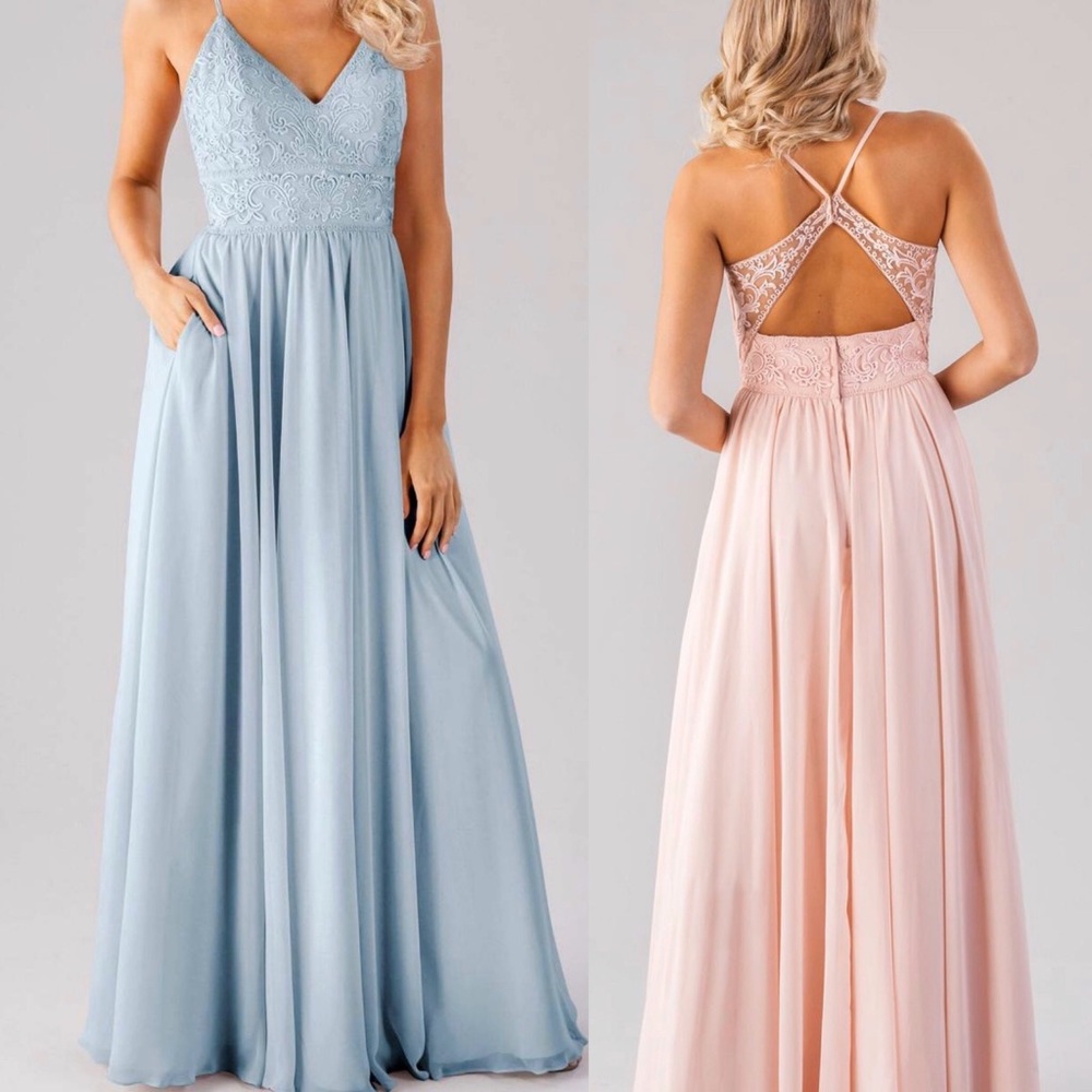Kennedy Blue Bridesmaid Dress, Cameron, Size 8